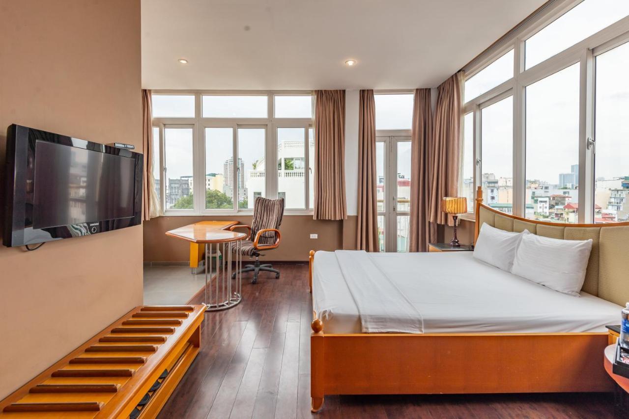 Golden Sunshine Villa Hotel And Travel Ханой Экстерьер фото