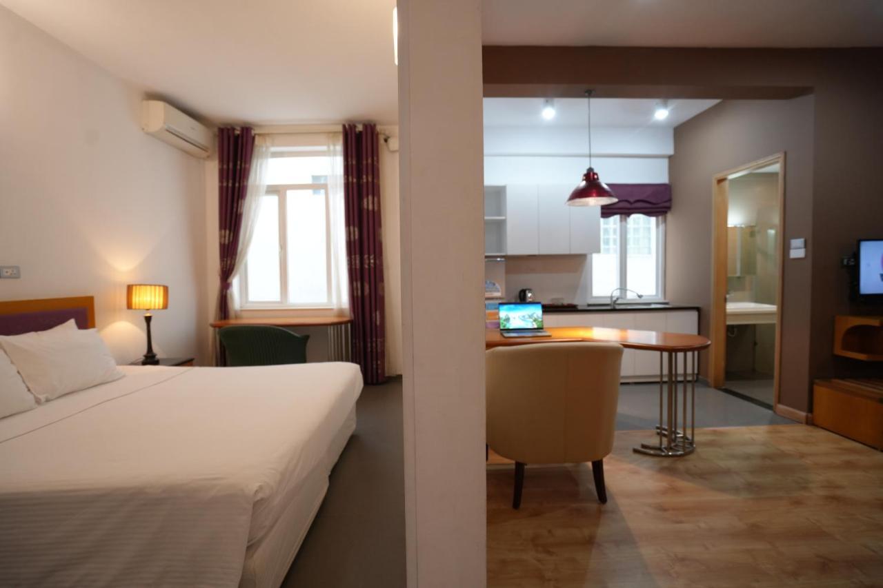 Golden Sunshine Villa Hotel And Travel Ханой Экстерьер фото