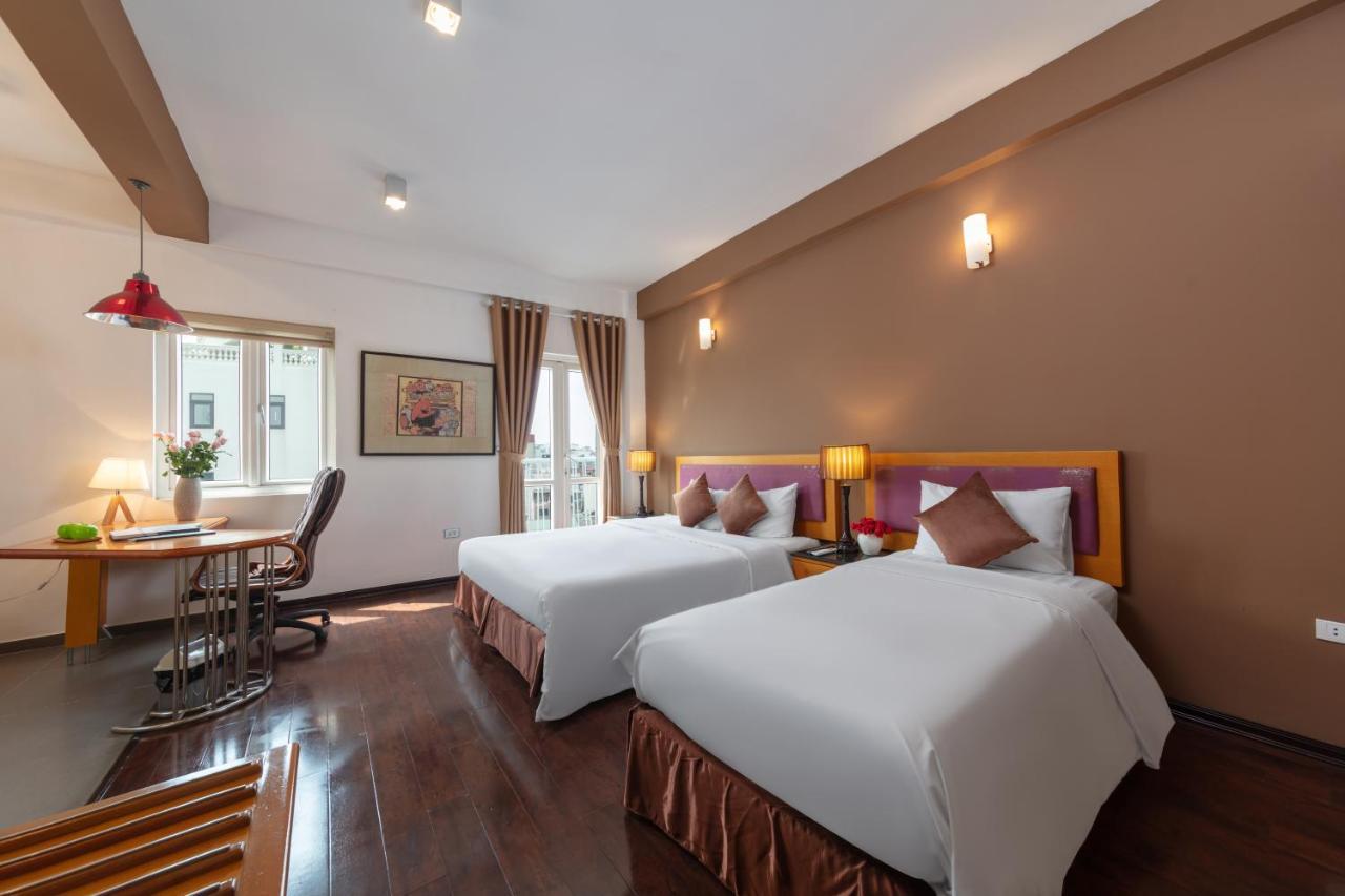 Golden Sunshine Villa Hotel And Travel Ханой Экстерьер фото