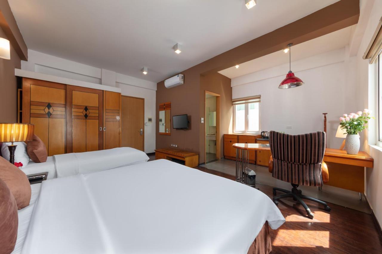 Golden Sunshine Villa Hotel And Travel Ханой Экстерьер фото